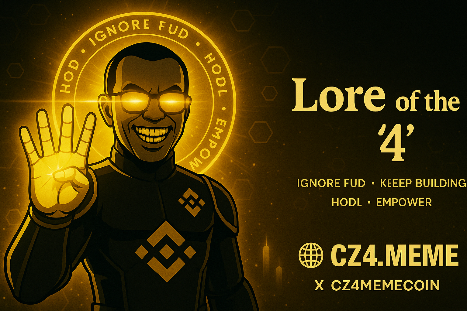 Four-finger gesture — CZ4 Lore