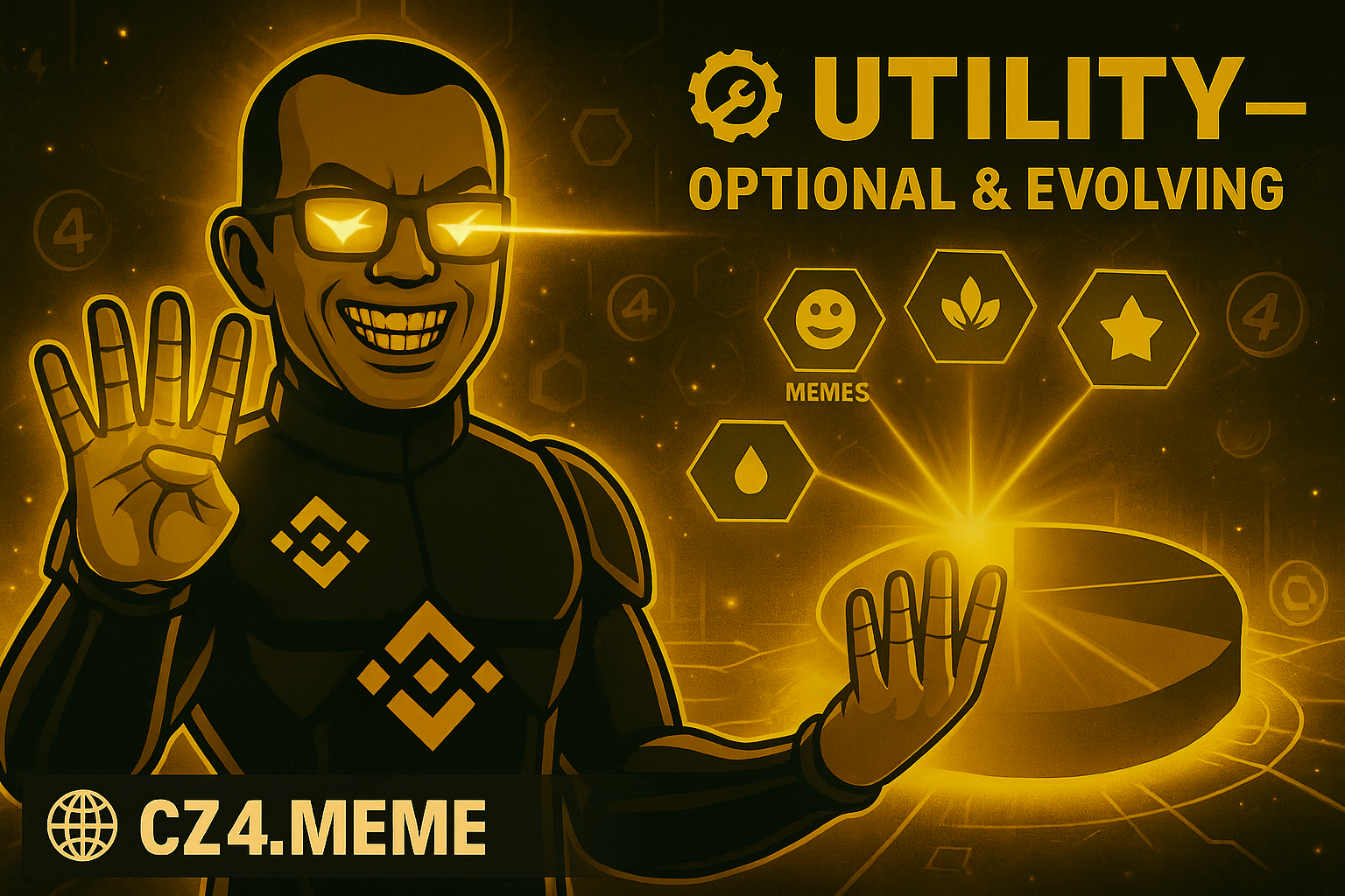 Utility visuals — Launchpad, Vault, Meme Museum